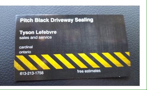 Pitch Black Driveway Sealing